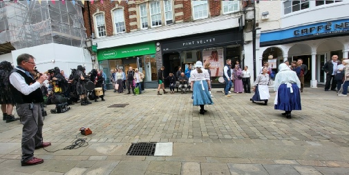 West Highland Reel, Winchester High Street